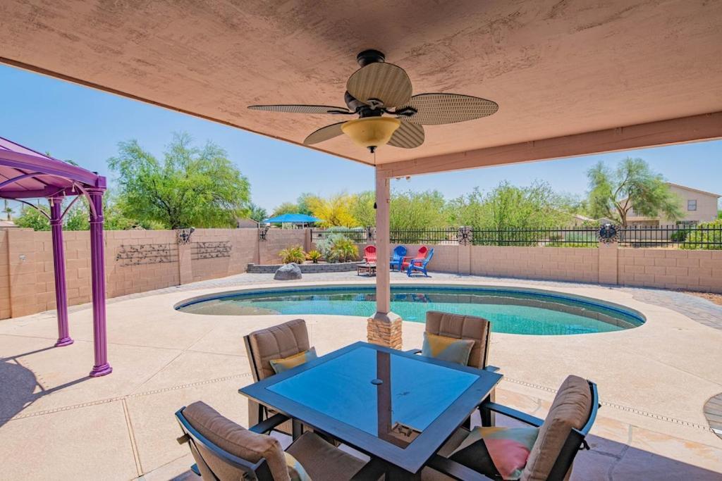 Boho Chic Arizona Villa W Pool & Mini Golf Casa Grande Exterior foto